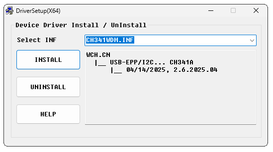 Run the software setup tool